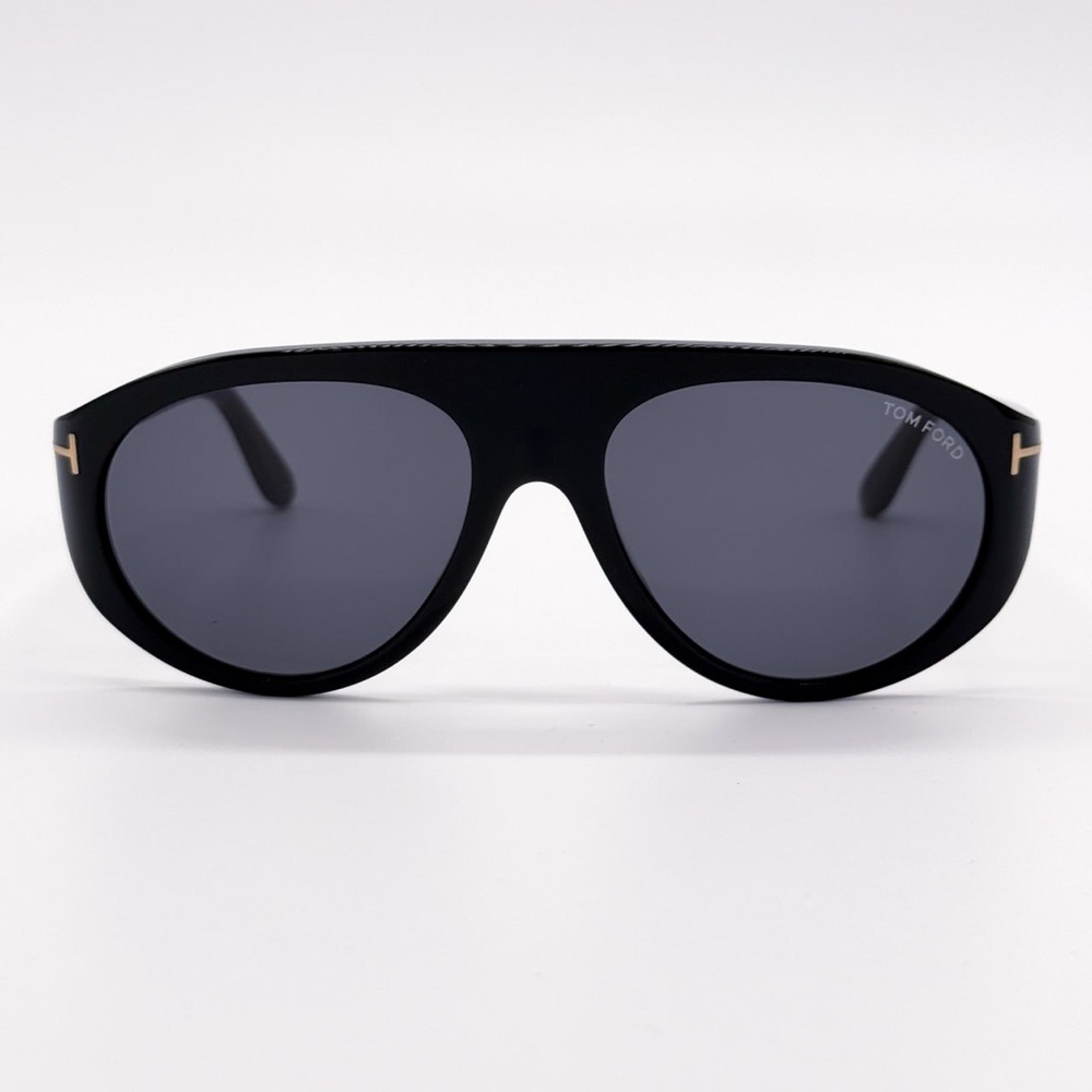 NEW TOM FORD TF1001 01A BLACK UNISEX SUNGLASSES REX-02 FT1001/S TOM FORD EYEWEAR - Picture 3 of 9